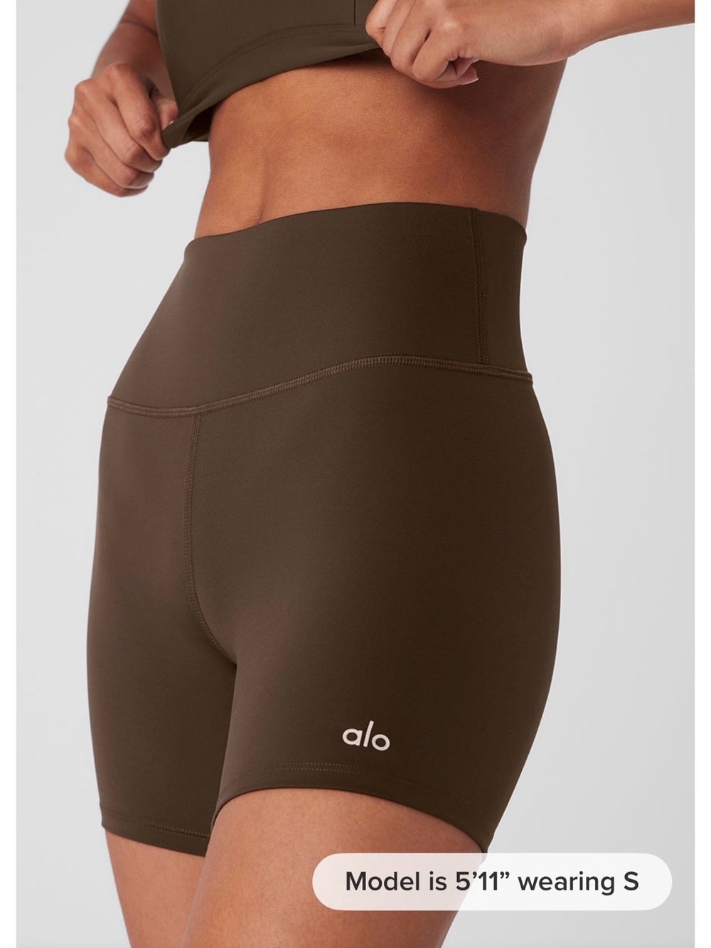 ALO Yoga High-Rise Airlift Biker shorts